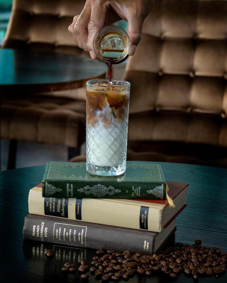 Movenpick Hotel Auckland Exterior photo A glass of iced coffee